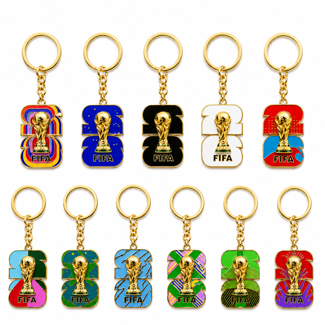 World Cup Logo Keychain