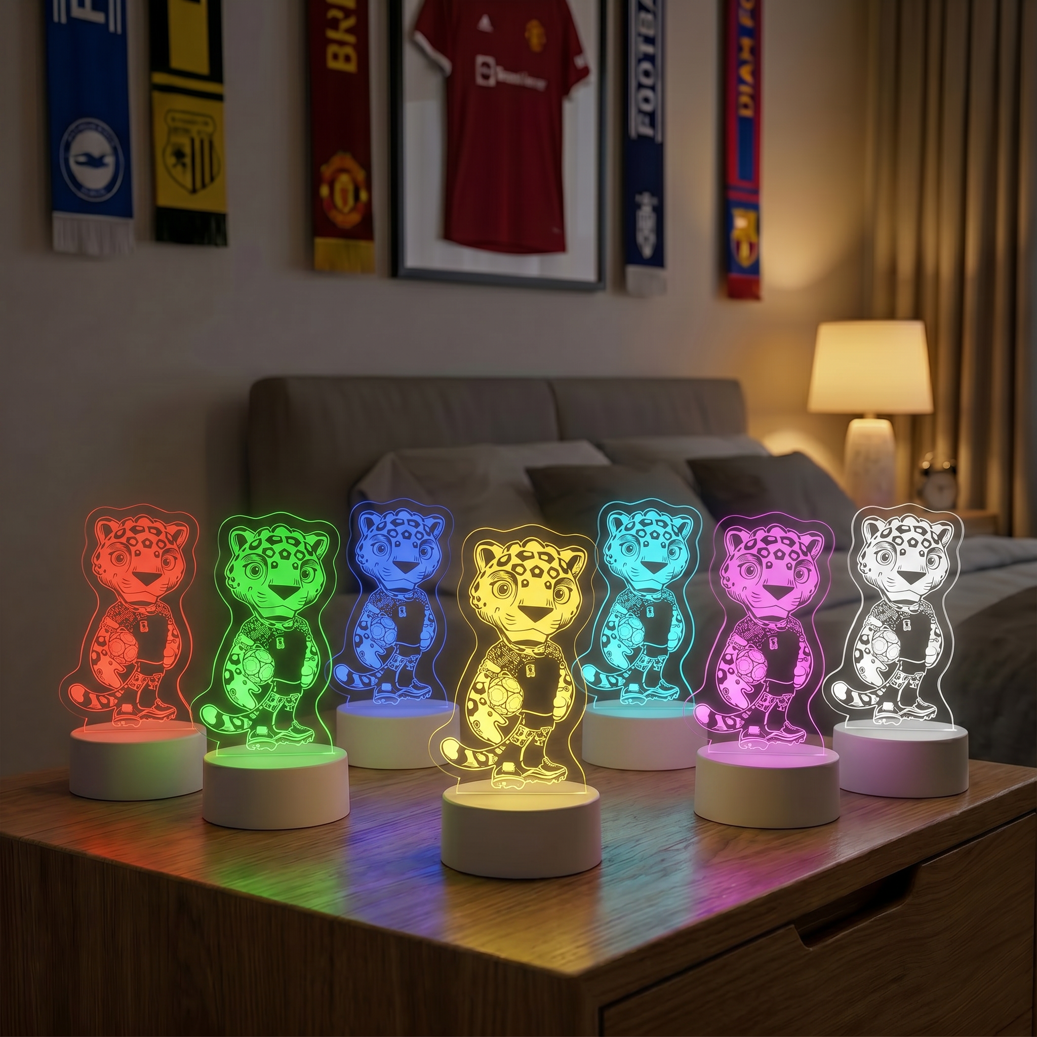 World Cup Leopard LED