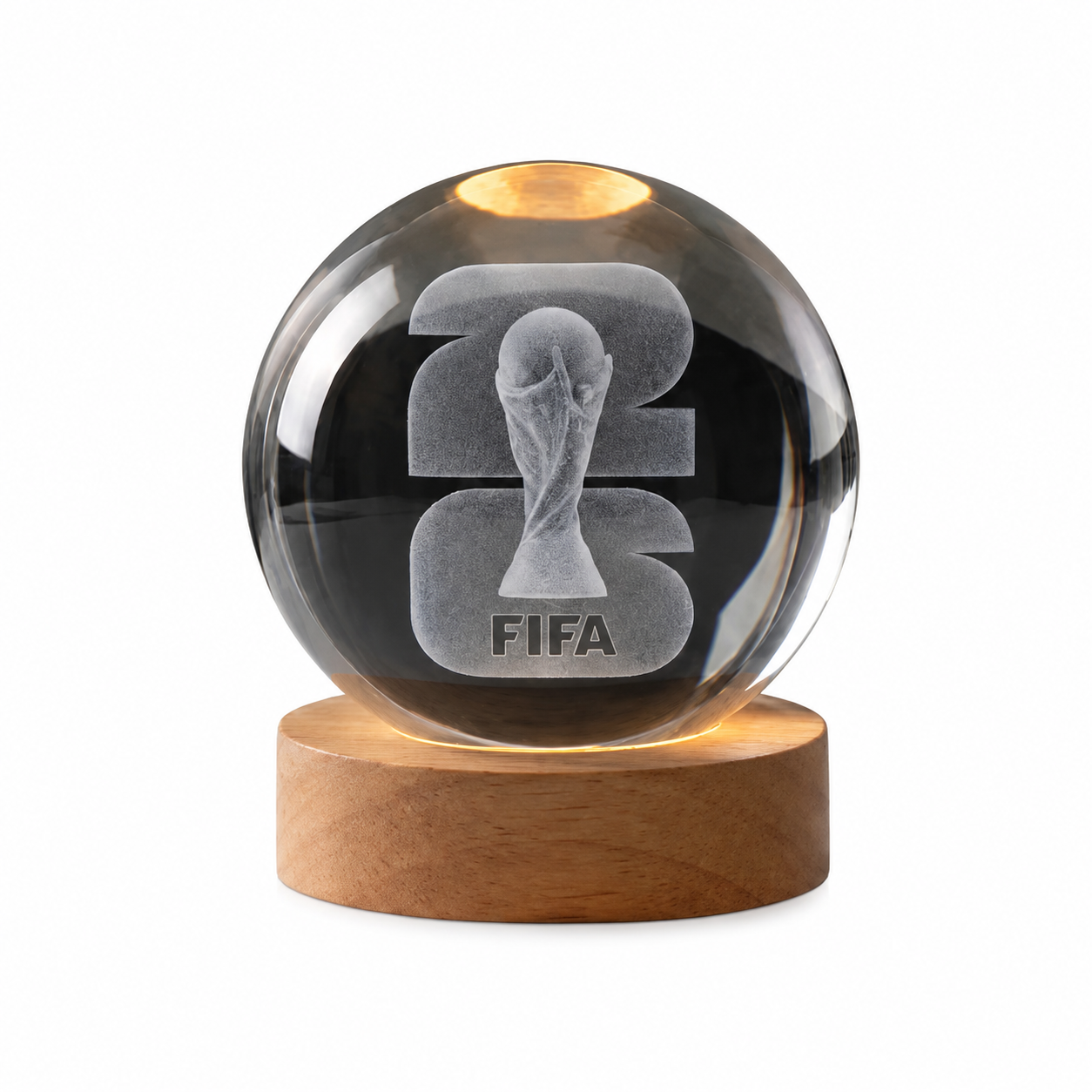 LED FIFA Trophy Crystal Ball